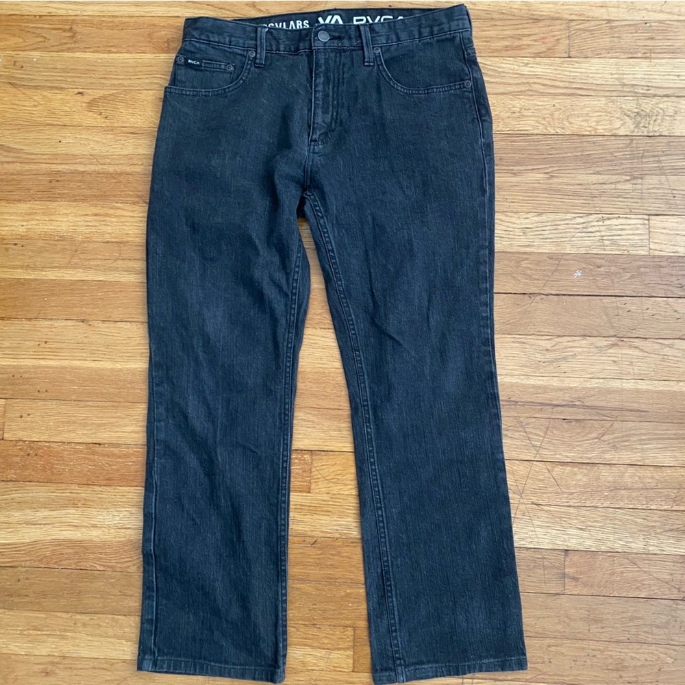 RVCA Men's Black Jeans